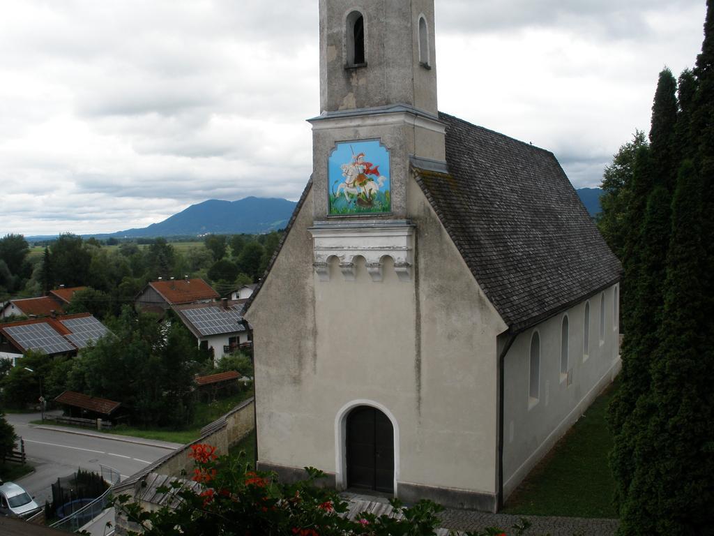 Hôtel Alpengasthof zur Loisach à Grossweil Chambre photo