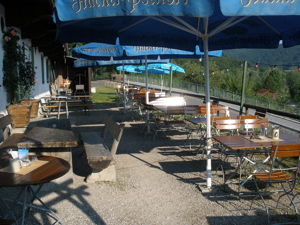 Hôtel Alpengasthof zur Loisach à Grossweil Extérieur photo