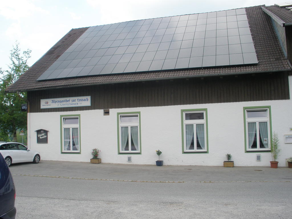 Hôtel Alpengasthof zur Loisach à Grossweil Extérieur photo