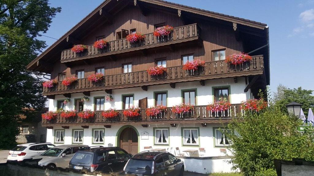 Hôtel Alpengasthof zur Loisach à Grossweil Extérieur photo